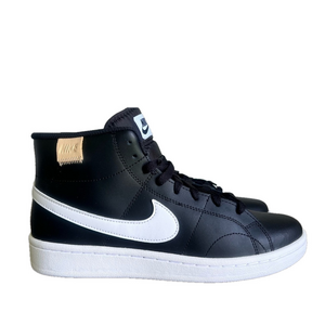 Nike NEW Women's Court Royale 2 Mid Black White Shoe Size 10 #535